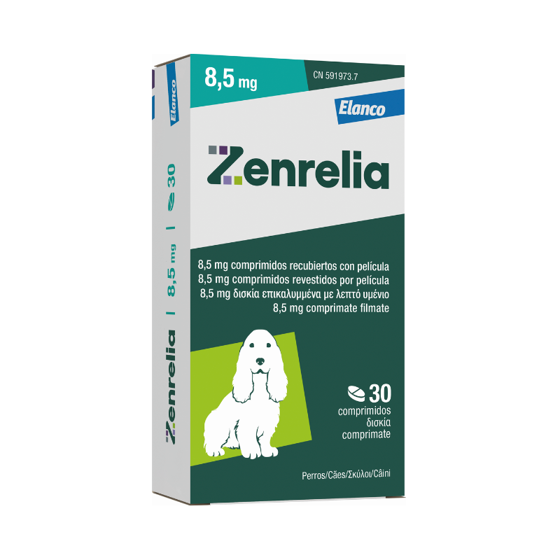 Zenrelia Graph ZENRELIA 8,5 mg (30 comp.)| Albet Distribuidora Veterinaria