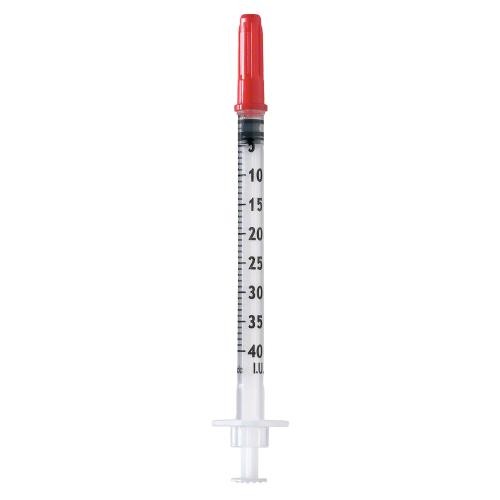 Jeringa De Insulina De 40 Unidades Jeringas De 2.5ml Con Aguja De