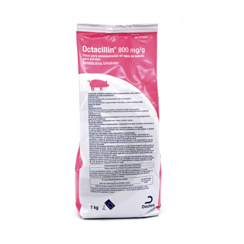 Octacillin OCTACILLIN 800 mg/g (1 kg) | Albet Distribuïdora Veterinària