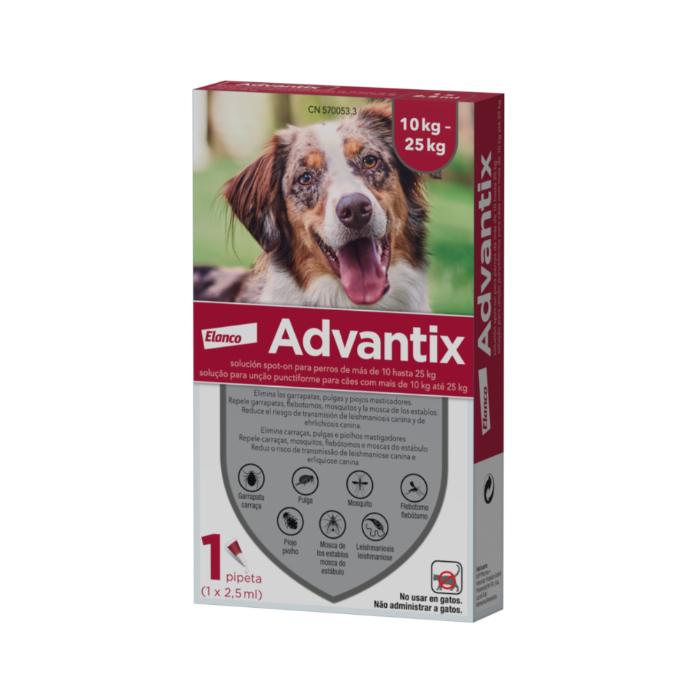 ADVANTIX 2.5ml (10-25kg) (1 pip.)