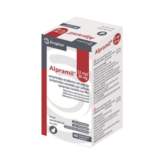 ALPRAMIL GAT >3kg 12mg/30mg (40comp)