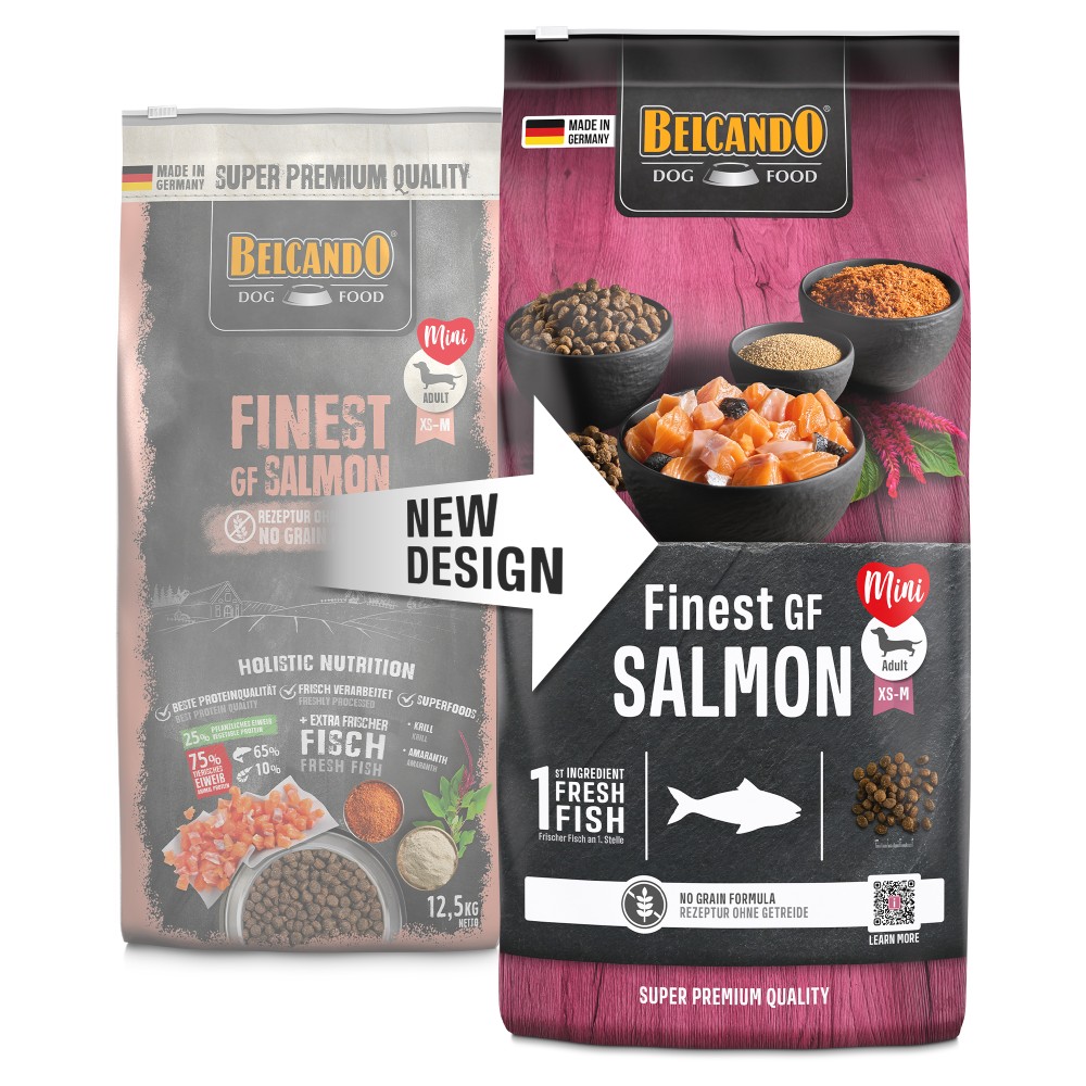 Finest Grain Free Salmón XS-M Belcando |Albet Distribuidora Online