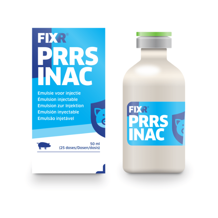 Fix R Fibered FIXR PRRS INAC Porcino 50 ml | Albet Distribuidora Veterinaria