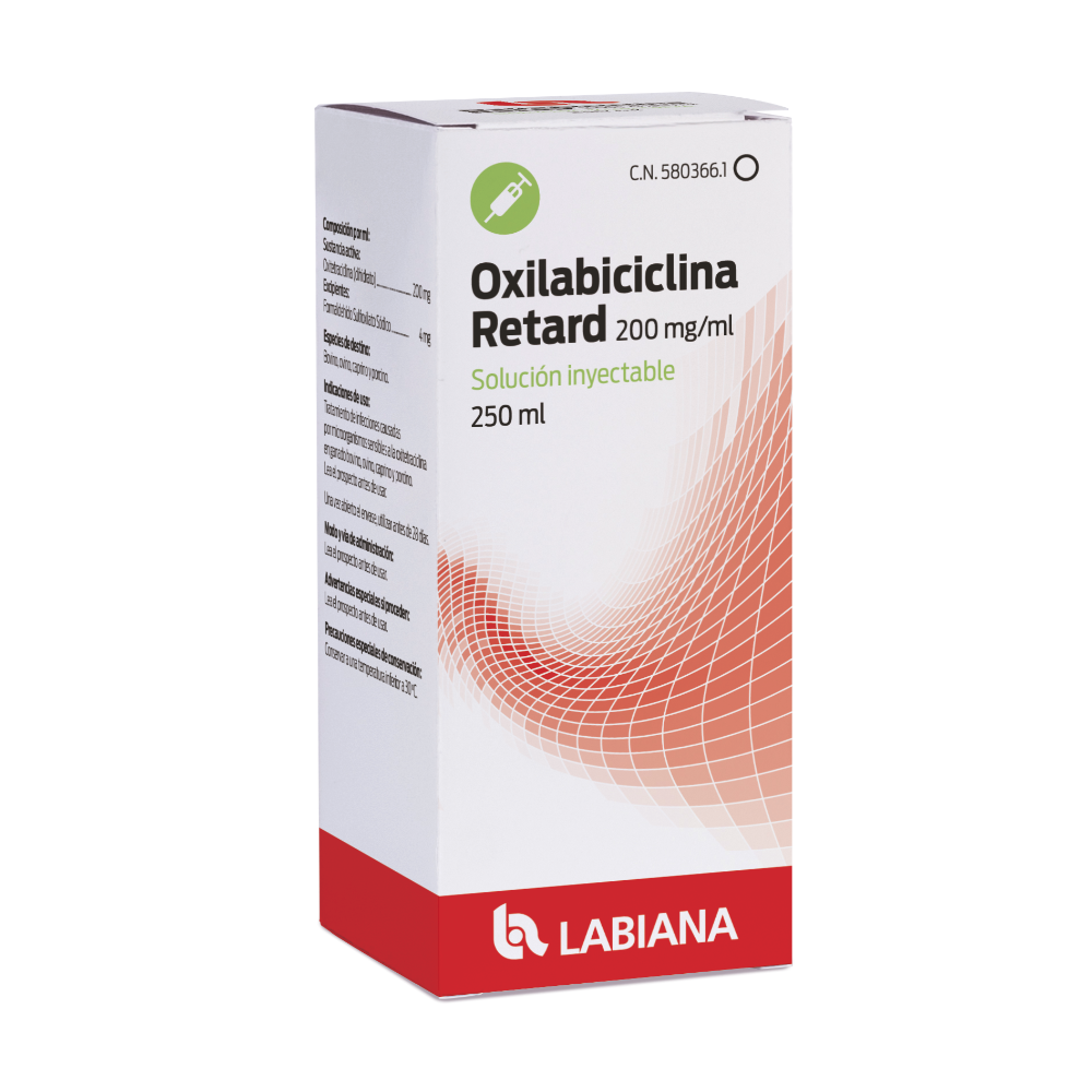 Oxilabiciclina Retard 200mg/ml | Albet Distribuidora Veterinaria