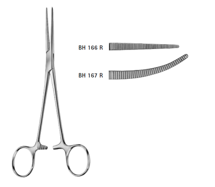 PINÇA HEMOSTÀTICA CRILE RECTA BRAUN