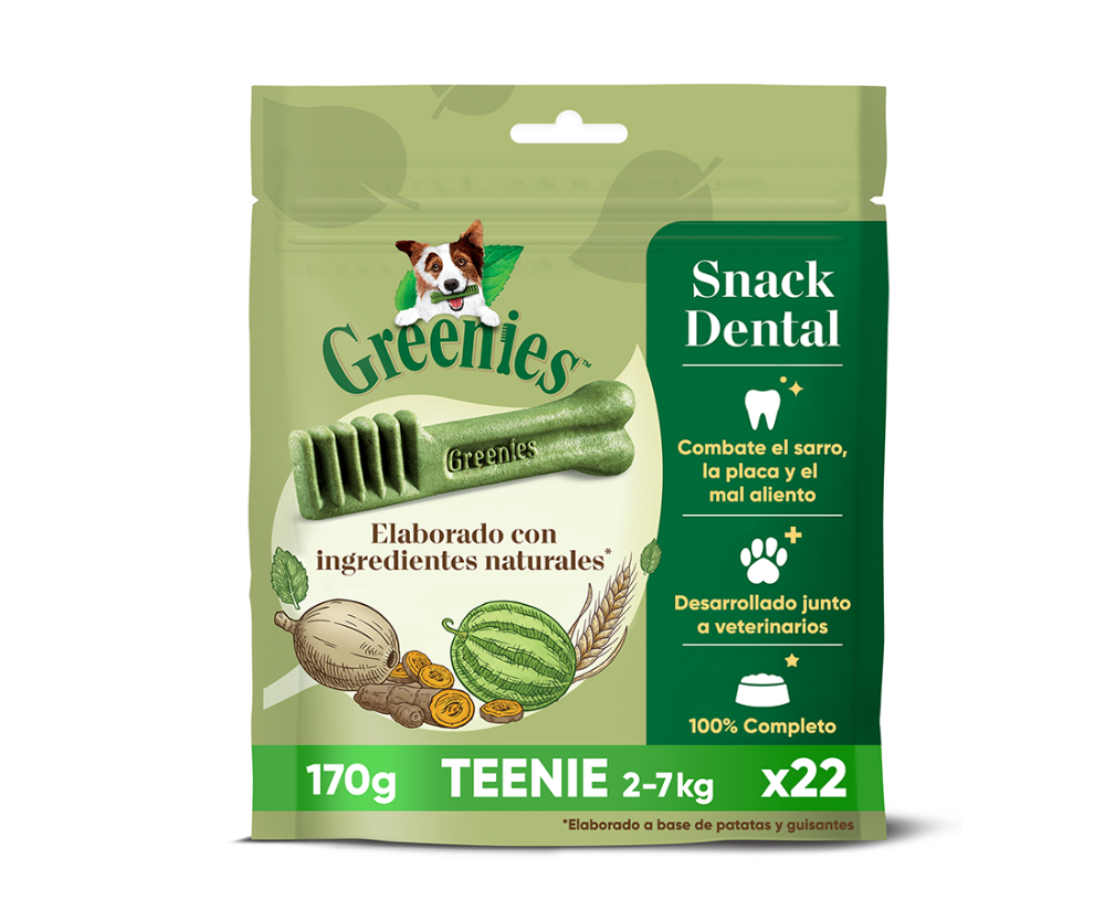 Greenies Petite Tandsticks Voor Honden – 170g, 100% Eetbaar, Tegen Tandplak & Slechte Adem, Aanbevolen Door Dierenartsen